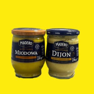 Гірчиця Мадеро скло 270г в асорт.