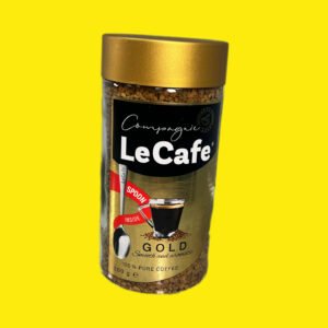 Кава  розчинна Ле Кафе Голд 200г скло