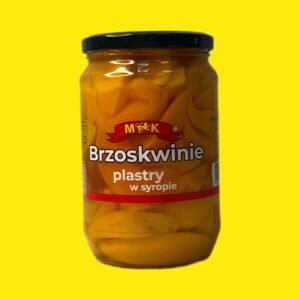 Персики консервовані  МК скло 680г