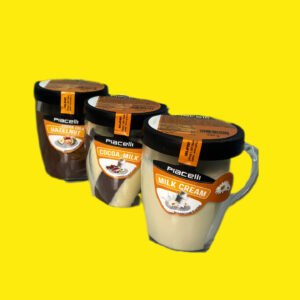 Шоколадна паста  Піацеллі шоколадно-молочна,молочно-вершкова 300г