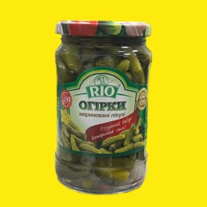 Огірки мариновані пікуліні Ріо 255г скло