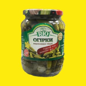 Огірки мариновані пікуліні Ріо скло 700г