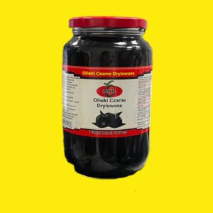 Маслини  та оливки гіганти  без кісточки  Оліве 1л скло