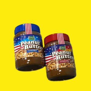 Арахісова паста Джіна кремова та хрустка 350г