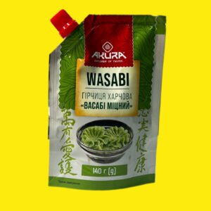 Гірчиця харчова Васабі міцний Акура 140г