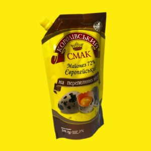 Майонез Королівський смак Європейський 72% (з доз.) д/п 500г