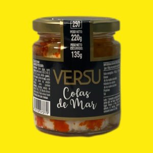 Хвостики креветок в олії  Версу  скл.220г