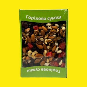 Горіхова суміш + сухофрукти 1111 Бразерс (зелена) 500г