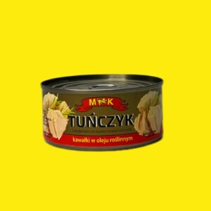 Тунець шматками в олії Мк  ж/б 170г
