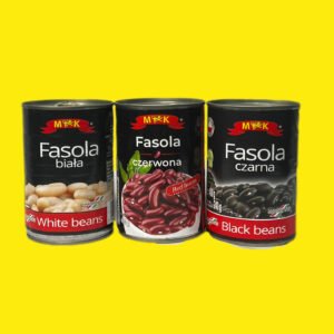Квасоля консервована  Мк червона/ біла/чорна ж/б 400г