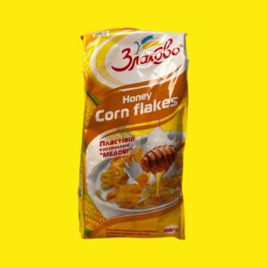 Пластівці кукурудзяні медові глазуровані Злаково 300г