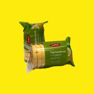 Тарталетка пісочна Голпек 60г/8 шт  в упак.