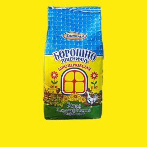Борошно Хатинка пшеничне вищого гатунку 5кг