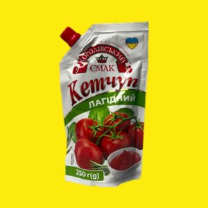Кетчуп  Лагідний Королівський смак  (з.доз )д/п 250г