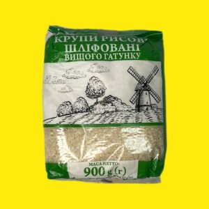 Рис круглий шліфований Агрокультура 900г