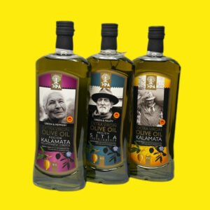 Олія  оливкова преміальна першого віджиму  Каламата НРА  в асорт.1л