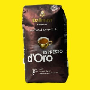 Кава  в зернах Даллмаєр д'ОРО Еспрессо обсмажена 1кг