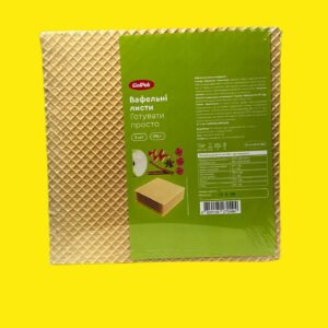 Вафельний лист квадратний Голпек 5шт 170г