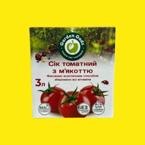 Сік томатний з м'якоттю Гадз 3л