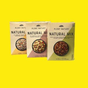 Каша мікс гречана з сочевицею/рис з вермішеллю Пльони Натури 4*100/400г