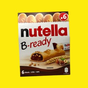 Вафельні батончики з кремом з лісових горіхів Нутелла 132г(6шт)