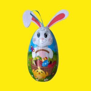 Набір шоколадних цукерків Великоднє Яйце-Зайчик жб 120г
