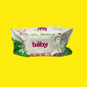 Вологі серветки Бейбі Біоллі 120 шт