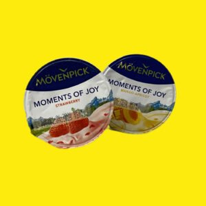 Йогурт Мовенпік манго-абрикос/полуниця 5% Момент оф Джой 100г