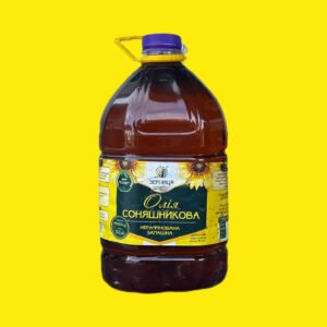 Олія Зерниця соняшникова нерафінована запашна 5л