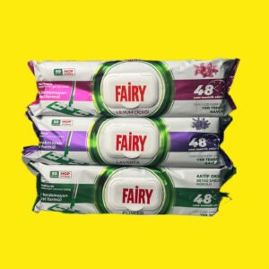 Серветки вологі для прибирання підлоги Фейрі 50шт