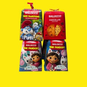 Панеттоне міні пандоро з іграшкою Балокко 90г