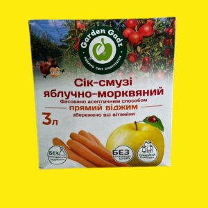Сік Гадз смузі яблучно морквяний 3л